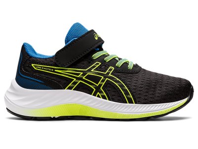 Asics PRE EXCite 9 Športne Superge Otroški Črne Zelene | SI5447-526