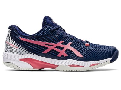 Asics Solution Speed FF 2 Teniški Copati Ženske Temno Modre Roza | SI5812-711