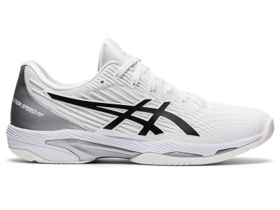 Asics Solution Speed FF 2 Teniški Copati Moški Bele Črne | SI8145-658