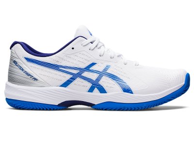 Asics Solution Swift FF Clay Teniški Copati Moški Bele Modre | SI1148-008