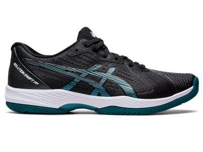 Asics Solution Swift FF Teniški Copati Moški Črne Svetlo Modre Temno Zelene | SI1168-219