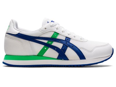 Asics Tiger Runner Tekaški Čevlji Otroški Bele Modre | SI7337-679