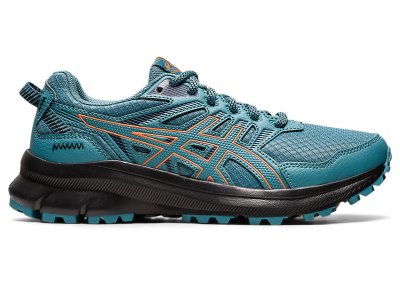 Asics Trail Scout 2 Tekaški Čevlji Ženske Svetlo Modre Temno Zelene Oranžne | SI7257-194