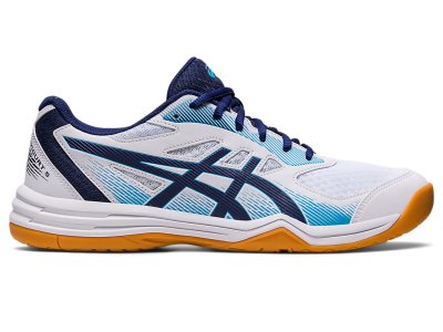 Asics Upcourt 5 Odbojkarski Čevlji Moški Bele Indigo Modre | SI7700-610