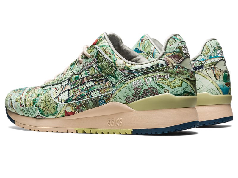 Asics Atmos X Gel-lyte III OG Superge Moški Zelene Črne Modre | SI0272-710