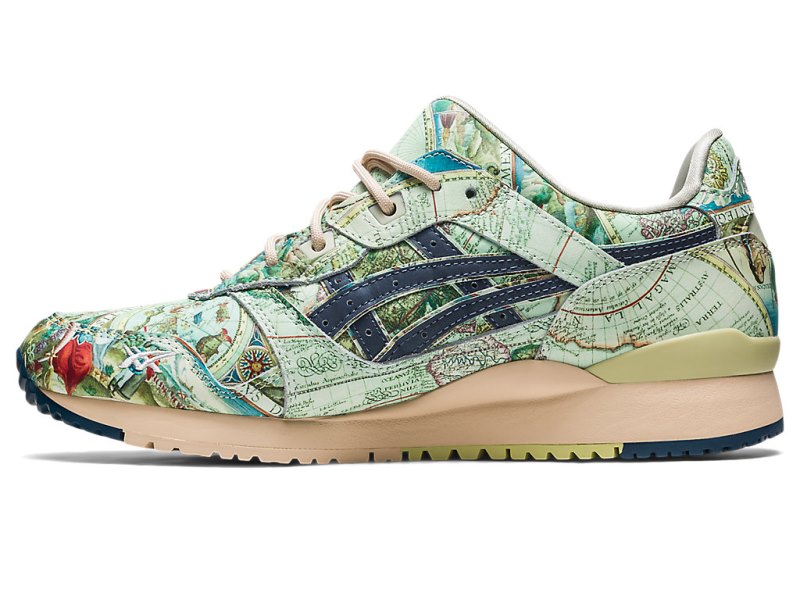 Asics Atmos X Gel-lyte III OG Superge Moški Zelene Črne Modre | SI0272-710