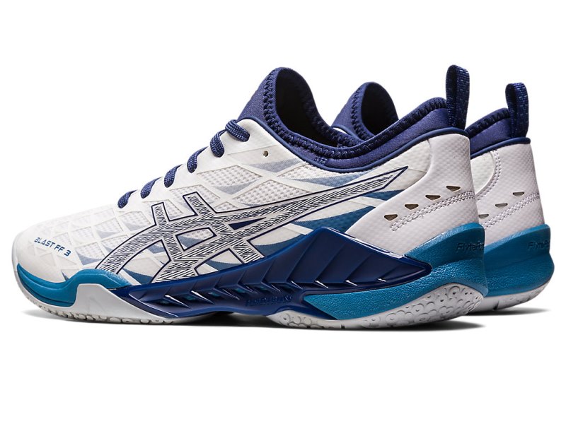 Asics Blast FF 3 Odbojkarski Čevlji Moški Bele Temno | SI1839-149