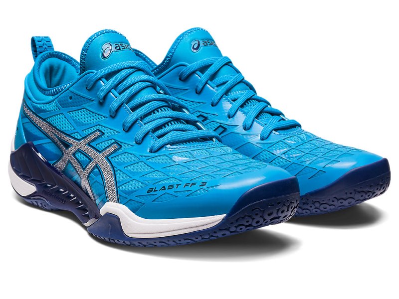 Asics Blast FF 3 Odbojkarski Čevlji Moški Modre Indigo Modre | SI7661-365