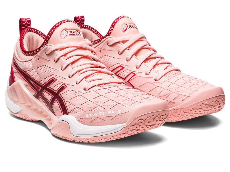 Asics Blast FF 3 Športne Superge Ženske Roza Temno Rdeče | SI9081-264