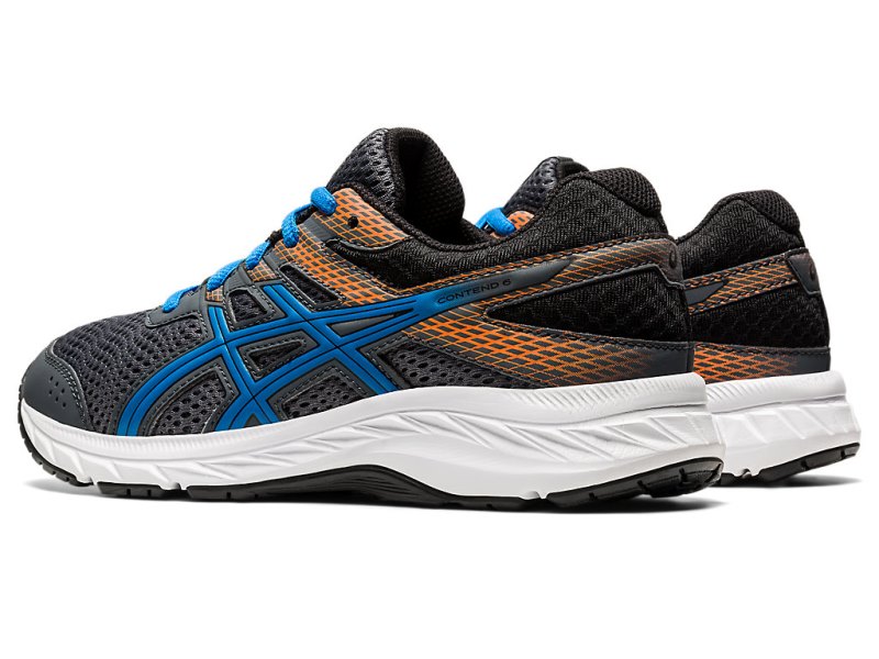 Asics Contend 6 Tekaški Čevlji Otroški Sive Modre | SI7556-844