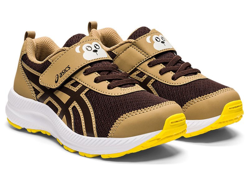 Asics Contend 7 Športne Superge Otroški Kava Kava | SI2494-223