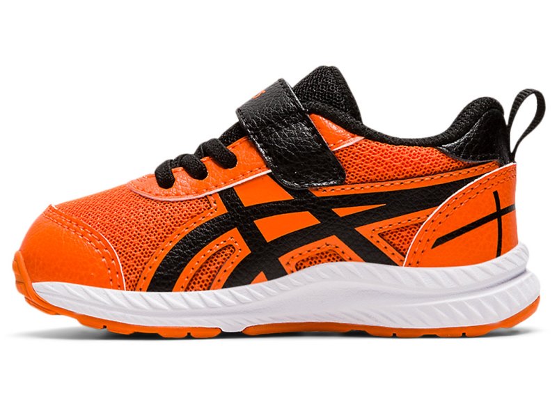 Asics Contend 7 Športne Superge Otroški Oranžne Črne | SI5526-784