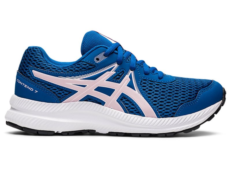 Asics Contend 7 Tekaški Čevlji Otroški Modre Roza | SI0936-878