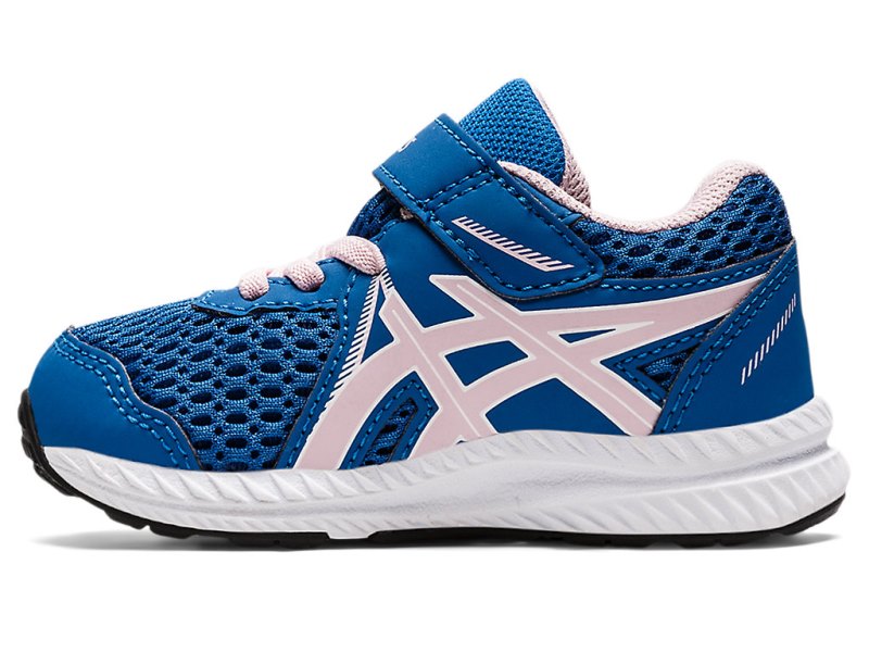 Asics Contend 7 Tekaški Čevlji Otroški Modre Roza | SI5300-903