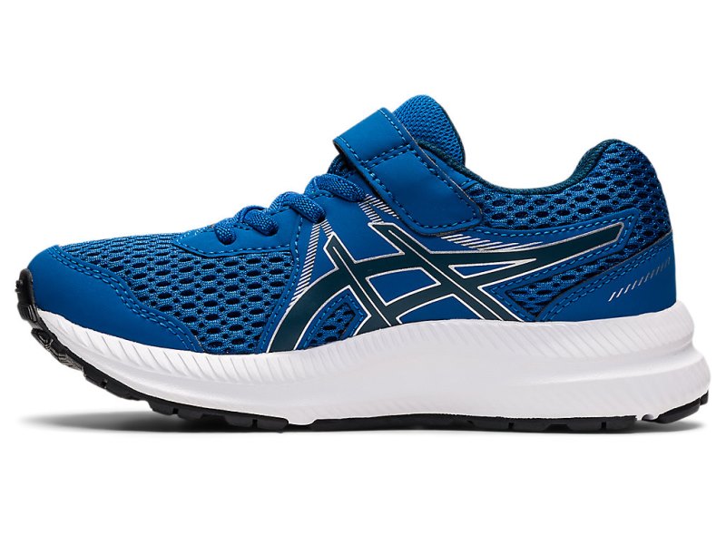 Asics Contend 7 Tekaški Čevlji Otroški Modre Modre | SI9329-647