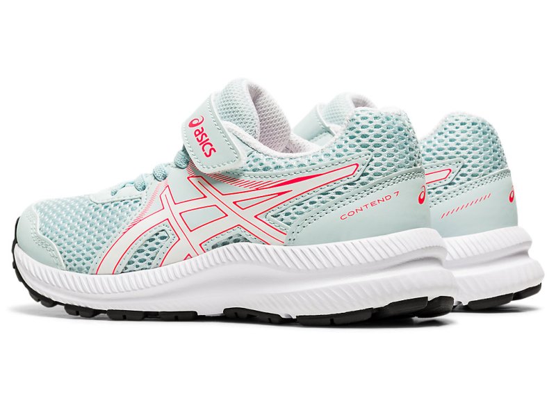 Asics Contend 7 Tekaški Čevlji Otroški Svetlo Turkizna Bele | SI3999-867