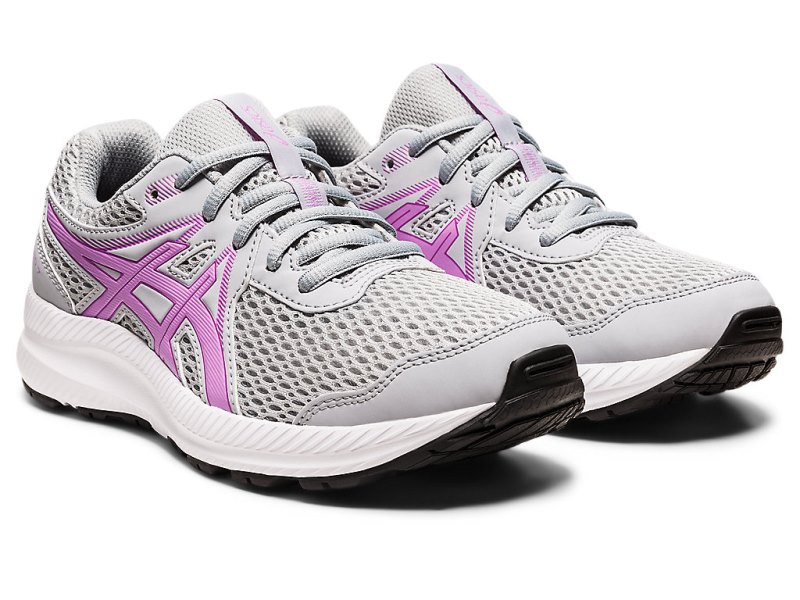 Asics Contend 7 Tekaški Čevlji Otroški Sive Sivke | SI7909-695