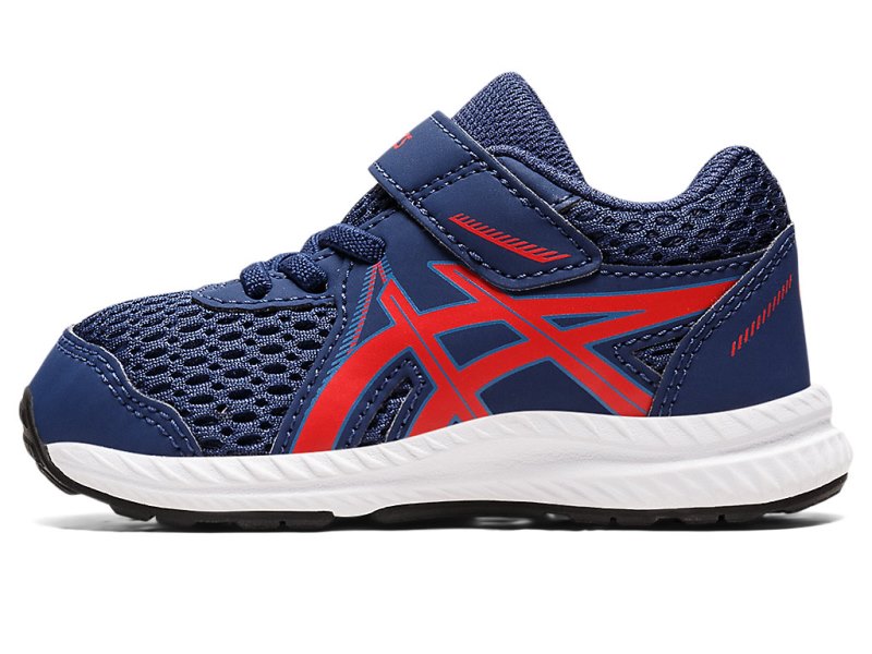 Asics Contend 7 Tekaški Čevlji Otroški Temno Rdeče | SI2690-066