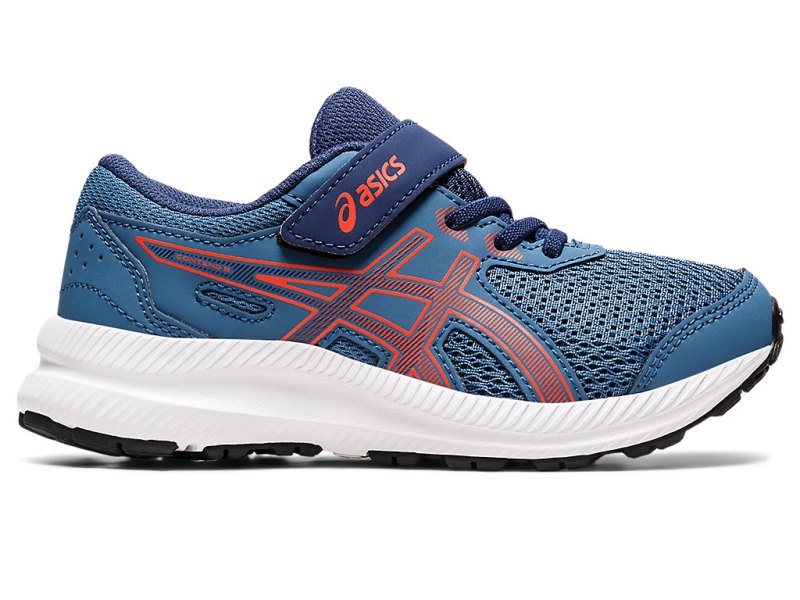 Asics Contend 8 Športne Superge Otroški Azurno Roza | SI5441-645