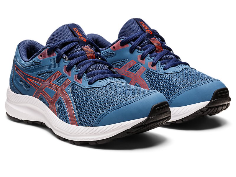 Asics Contend 8 Športne Superge Otroški Azurno Roza | SI6806-916