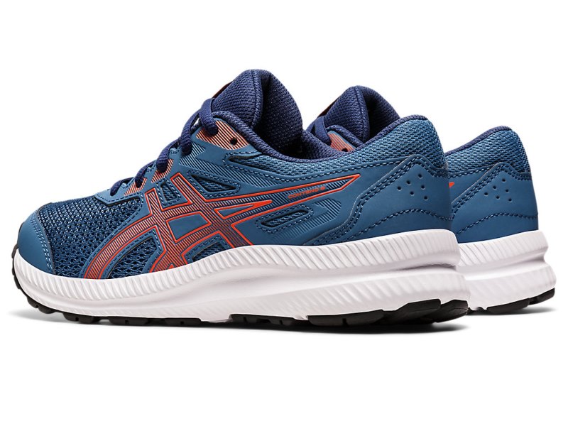 Asics Contend 8 Športne Superge Otroški Azurno Roza | SI6806-916