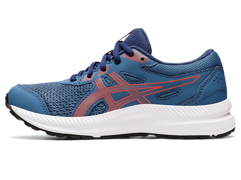 Asics Contend 8 Športne Superge Otroški Azurno Roza | SI6806-916