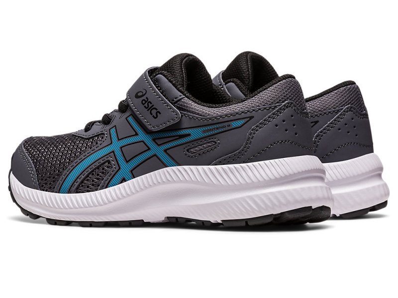 Asics Contend 8 Športne Superge Otroški Sive Modre | SI6949-297