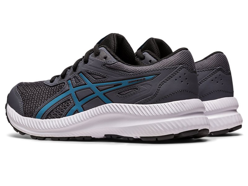 Asics Contend 8 Športne Superge Otroški Sive Modre | SI6990-700