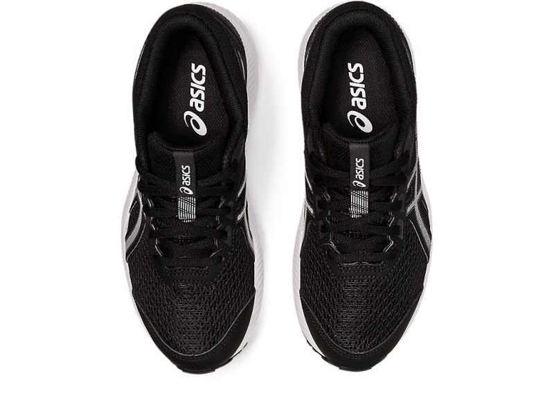 Asics Contend 8 Športne Superge Otroški Črne Bele | SI1139-531