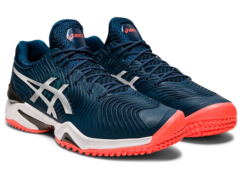 Asics Court FF 2 OC Teniški Copati Moški Modre Bele | SI6699-754