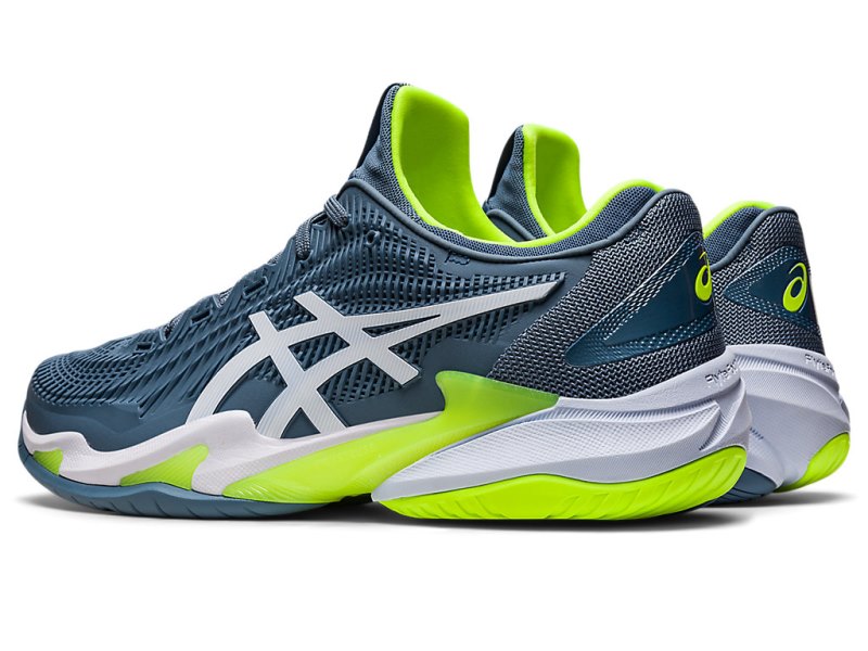 Asics Court FF 3 Teniški Copati Moški Sive Modre Bele | SI9845-083