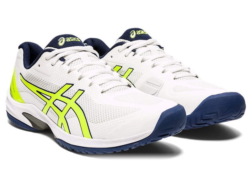 Asics Court Speed FF Teniški Copati Moški Bele Rumene | SI8129-588