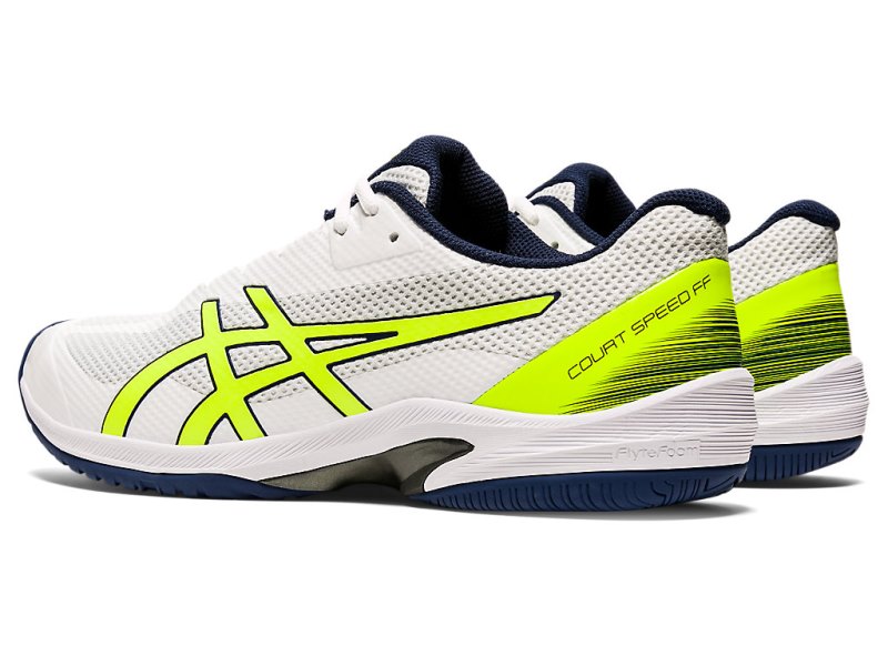 Asics Court Speed FF Teniški Copati Moški Bele Rumene | SI8129-588