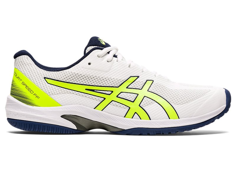 Asics Court Speed FF Teniški Copati Moški Bele Rumene | SI8129-588