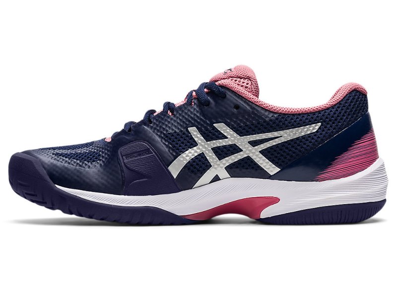 Asics Court Speed FF Teniški Copati Ženske Temno Modre Srebrne | SI1416-440