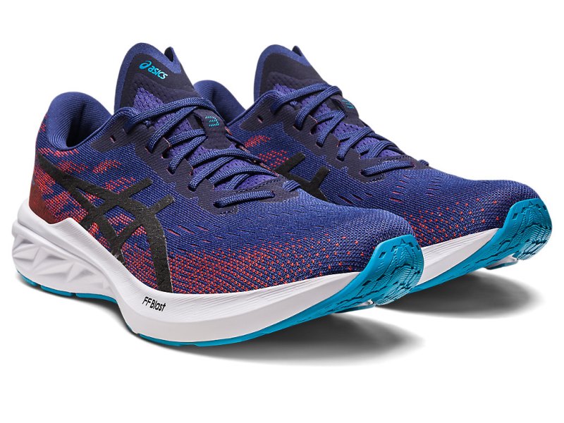 Asics Dynablast 3 Tekaški Čevlji Moški Indigo Modre Črne | SI3370-874