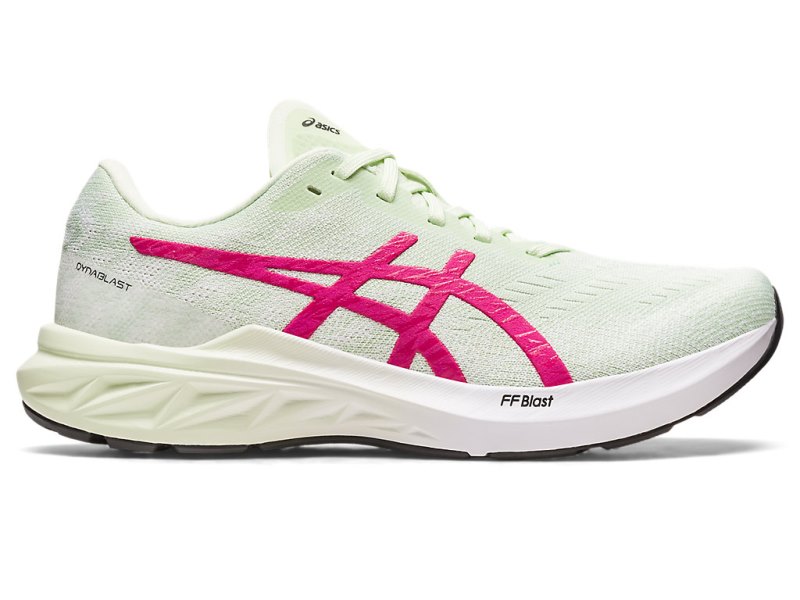 Asics Dynablast 3 Tekaški Čevlji Ženske Zelene Roza | SI0479-784