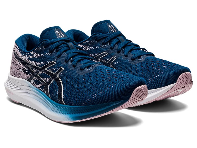 Asics Evoride 3 Tekaški Čevlji Ženske Modre Srebrne | SI8594-409