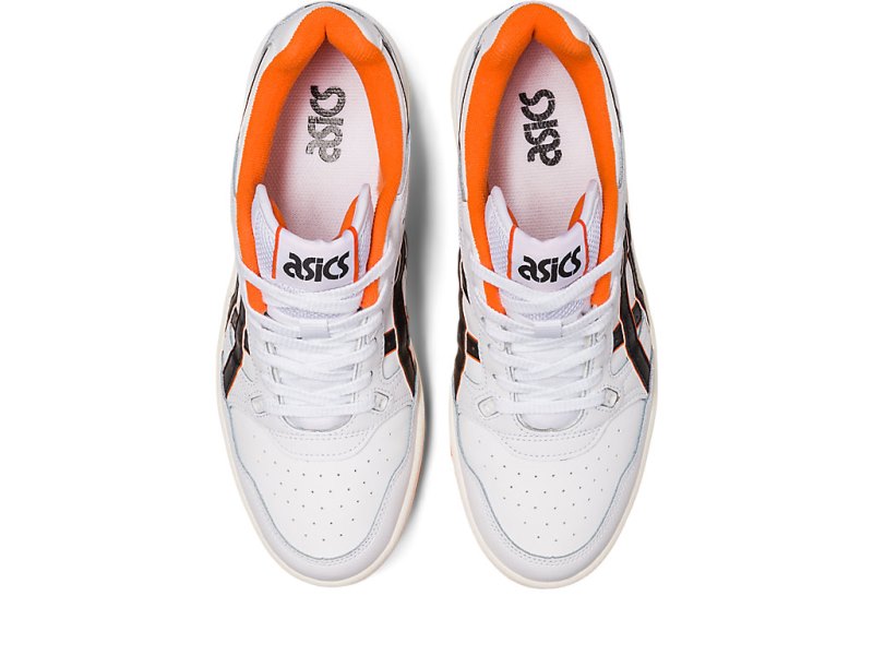 Asics Ex89 Netball Shoes Moški Bele Oranžne | SI2386-724