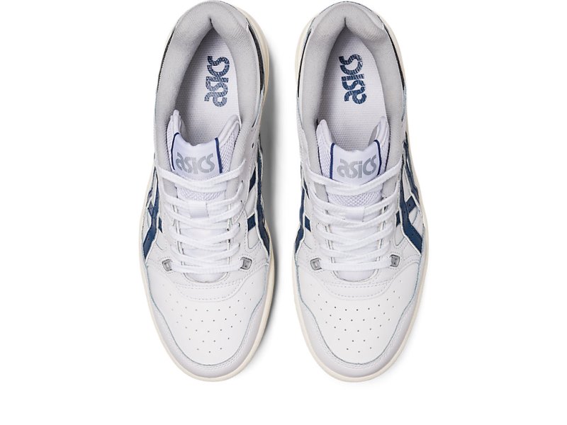 Asics Ex89 Netball Shoes Moški Bele Temno Sive | SI7583-915