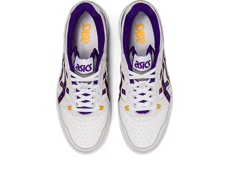 Asics Ex89 Netball Shoes Moški Bele Vijolične | SI6846-920