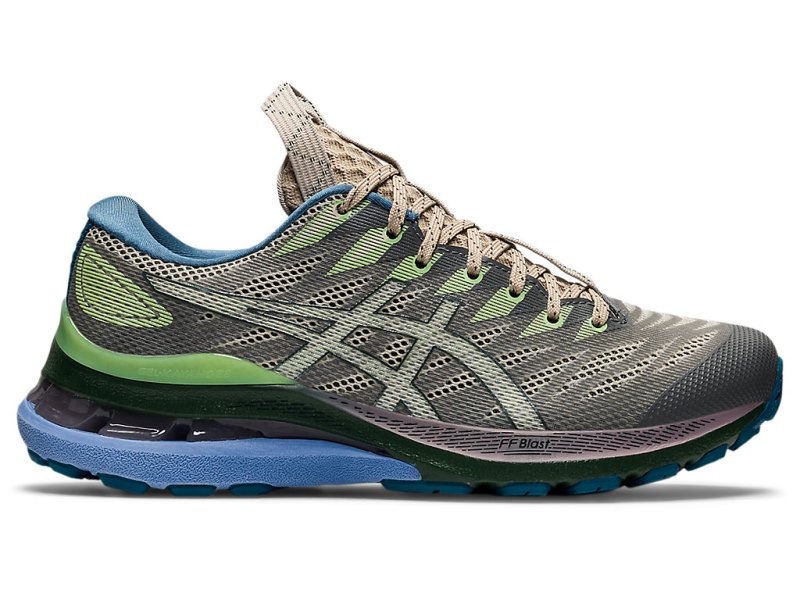 Asics Fn3-s Gel-kayano 28 Superge Ženske Sive Zelene | SI7818-151