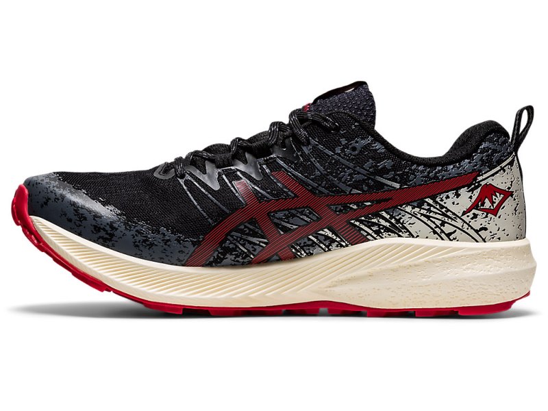 Asics Fuji Lite 2 Tekaški Čevlji Moški Črne Rdeče | SI6502-345