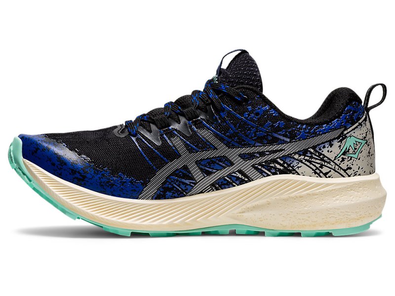 Asics Fuji Lite 2 Tekaški Čevlji Ženske Črne Srebrne | SI1279-609