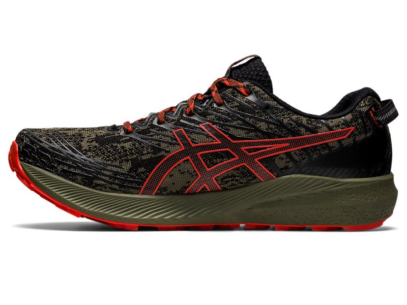 Asics Fuji Lite 3 Tekaški Čevlji Moški Zelene Roza | SI7805-844