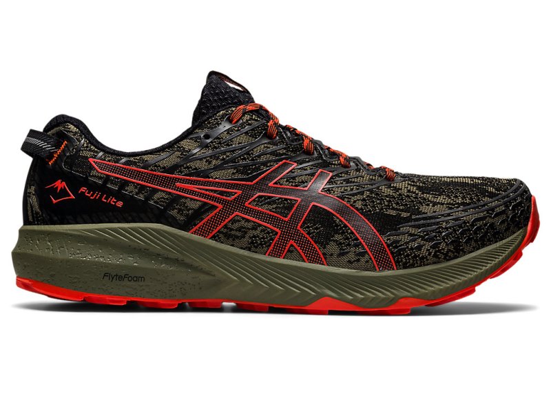 Asics Fuji Lite 3 Tekaški Čevlji Moški Zelene Roza | SI7805-844