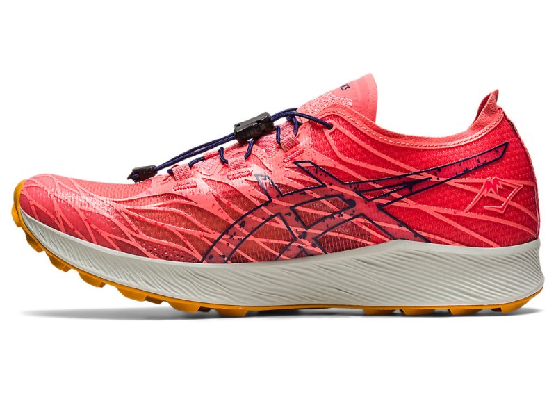 Asics Fujispeed Tekaški Čevlji Ženske Koralne Indigo Modre | SI8521-489