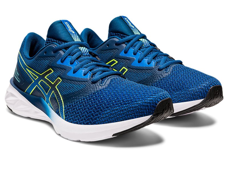 Asics Fuzeblast Tekaški Čevlji Moški Modre Zelene | SI7729-720