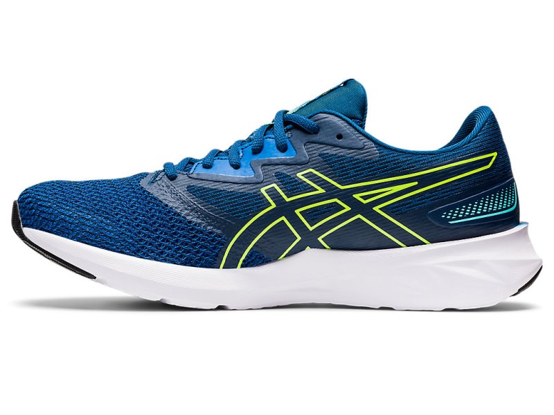 Asics Fuzeblast Tekaški Čevlji Moški Modre Zelene | SI7729-720