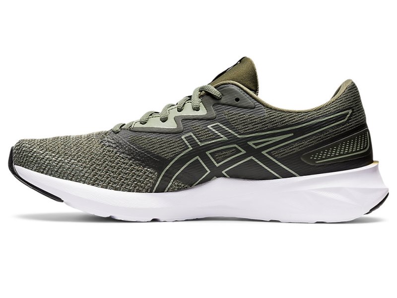 Asics Fuzeblast Tekaški Čevlji Moški Olivno Zelene Črne | SI9657-195